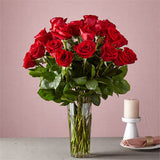 Long Stem Red Rose Bouquet