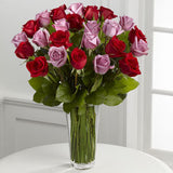 Item : B23-4386 Red and Lavender Rose Bouquet