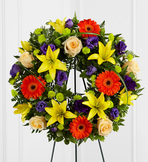 Item: S40-4531 Radiant Remembrance Wreath