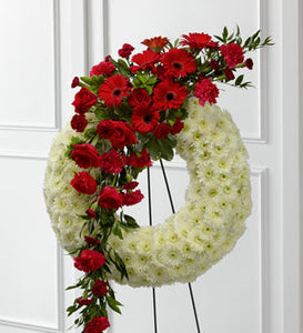 Item: S44-4542 Graceful Tribute Wreath