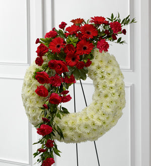 Item: S44-4542 Graceful Tribute Wreath